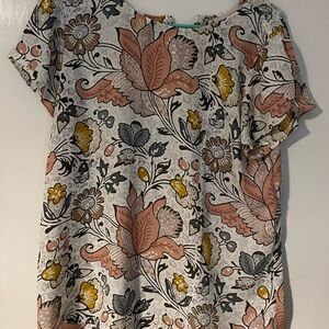 LOFT Floral Blouse